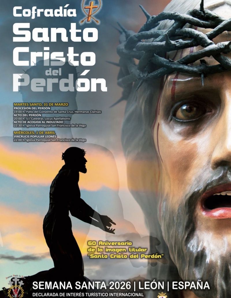 Cartel SS26 Cof Sto Cristo Perdon