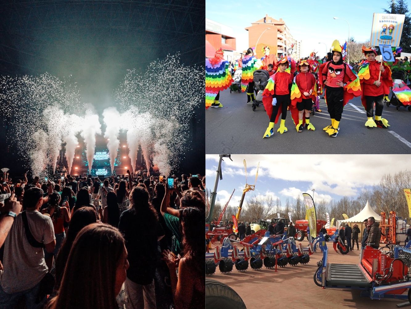 Feria de Febrero, la Piñata en Astorga y festival ‘Molan los 2000’, este fin de semana en León | L.N.C. / INSTAGRAM DE  ‘MOLAN LOS 2000 ’