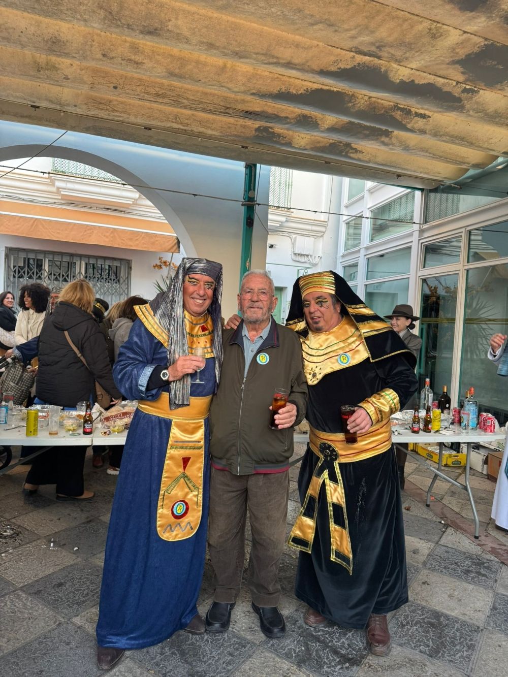 Celebración del Carnaval de Chipiona en sus calles.