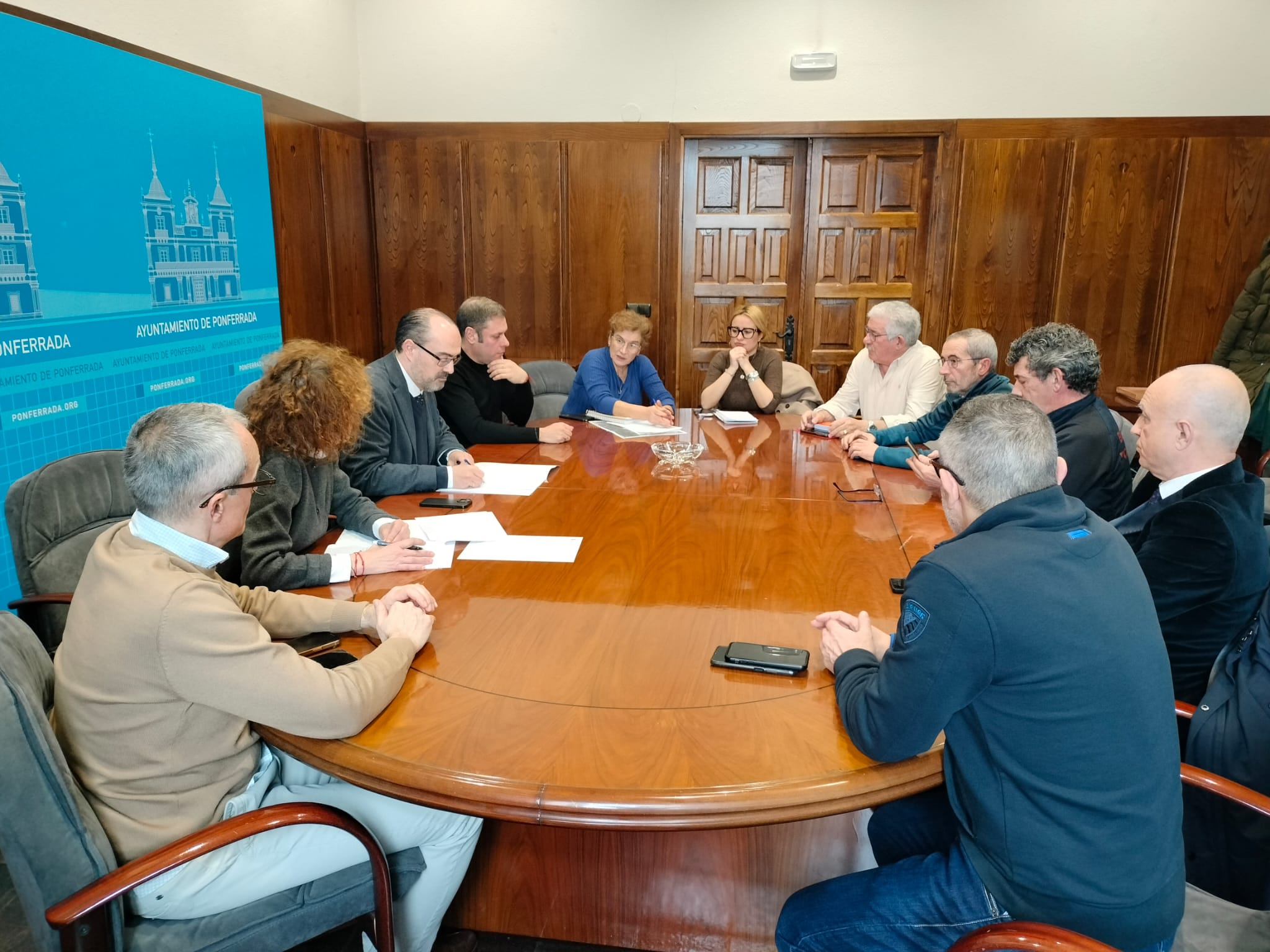 Reunión celebrada este viernes para evaluar la situación.