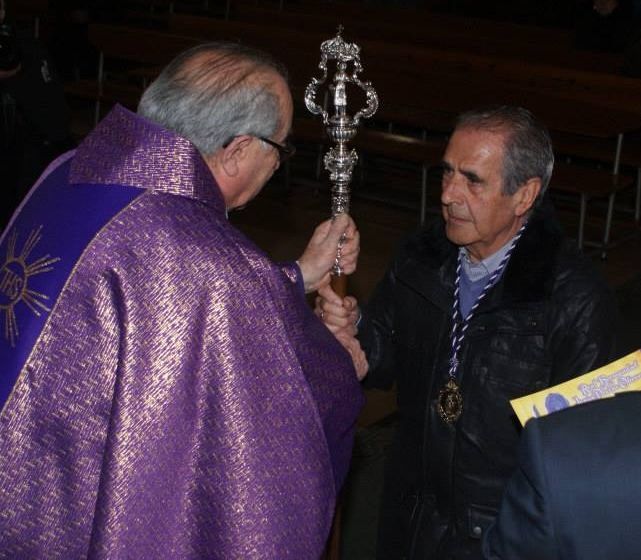 José Luis Tascón, abad honorario de la Hermandad de Jesús Divino Obrero. | L.N.C. José Luis Tascón, abad honorario de la Hermandad de Jesús Divino Obrero. | L.N.C.