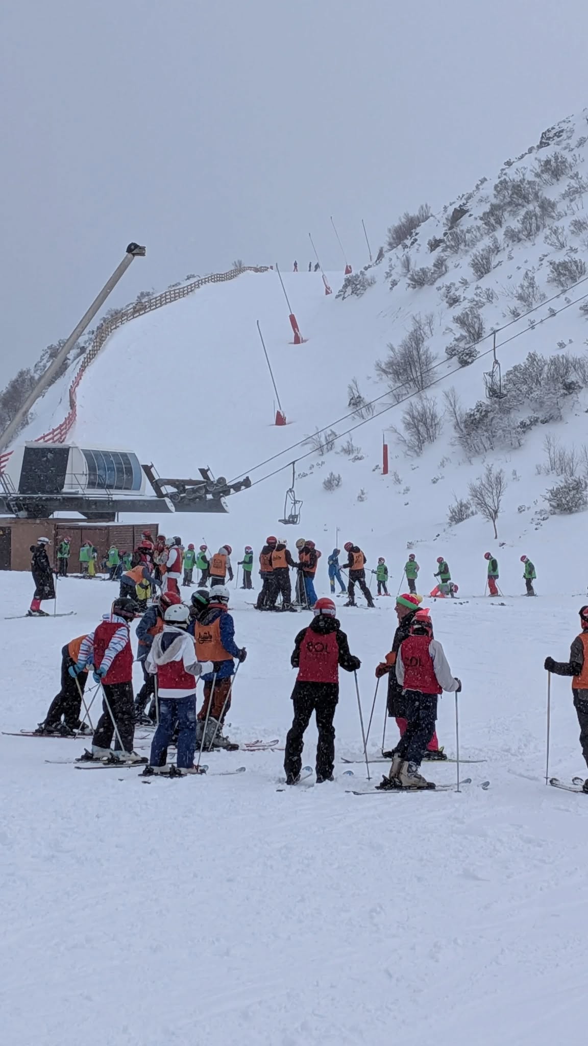 Instalaciones de la estación invernal Valle Laciana Leitariegos. Instalaciones de la estación invernal Valle Laciana Leitariegos.