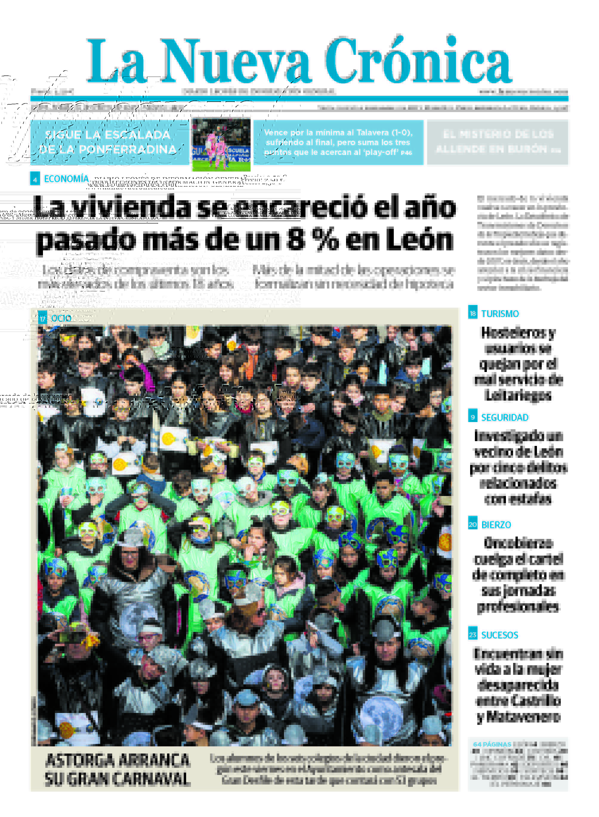 21 02 2026 La Nueva Crónica