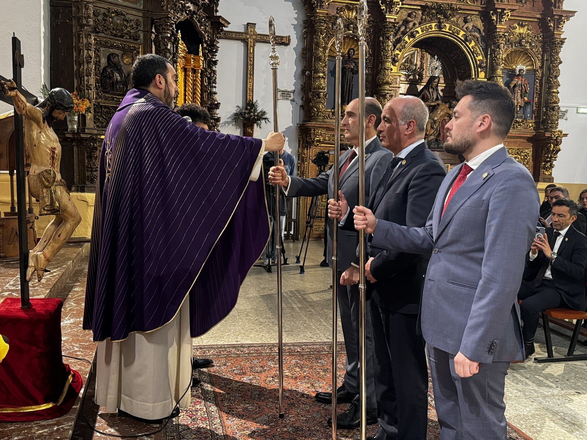 El hermano Enrique Rodeyro tomó posesión este domingo en San Martín como abad de la Redención. | L.N.C.