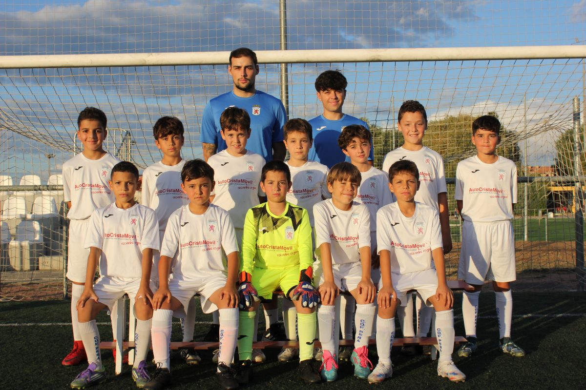 Conjunto benjamín A de la Peña. 