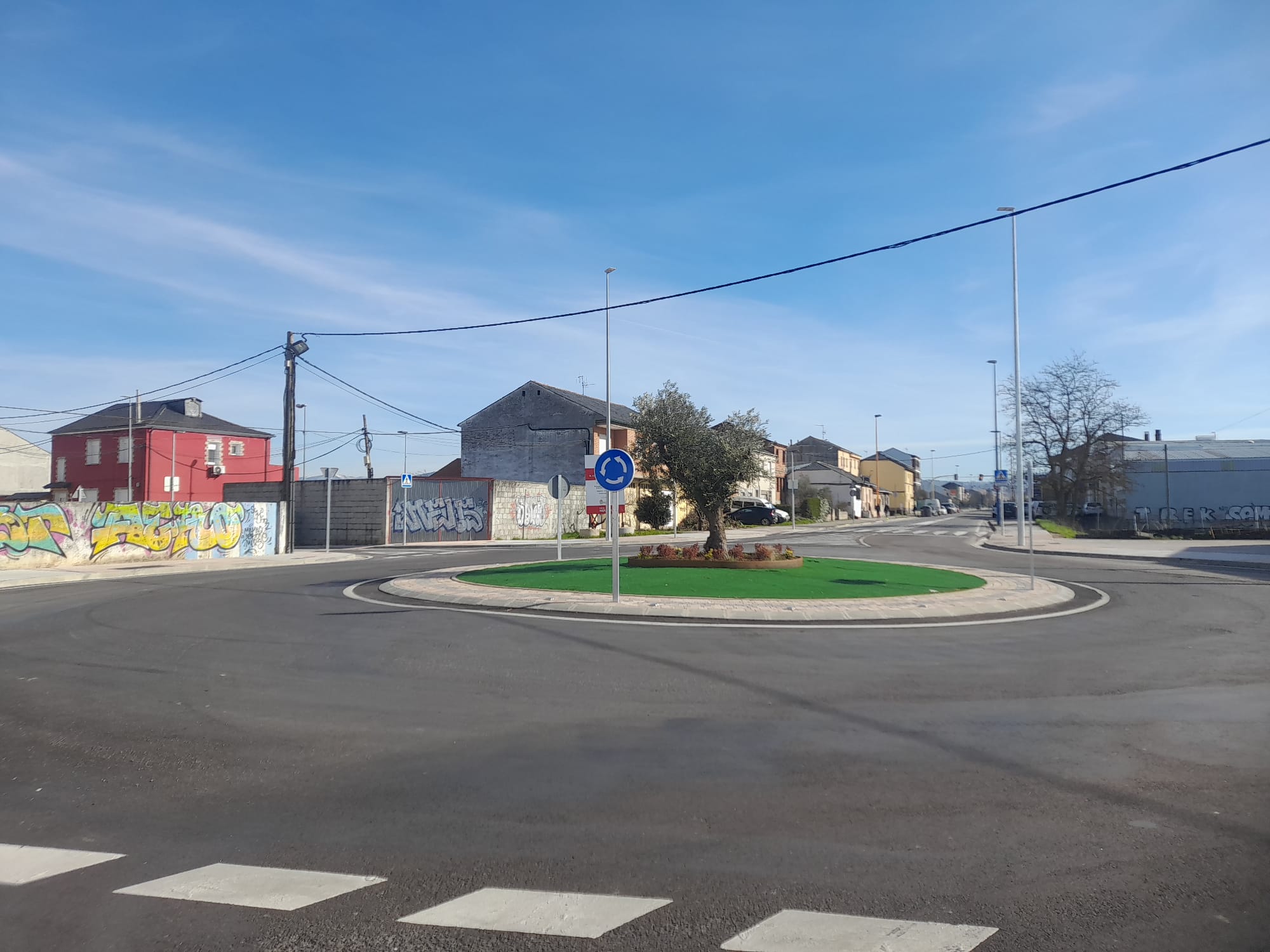 Estado actual de la glorieta de Toral. | MAR IGLESIAS