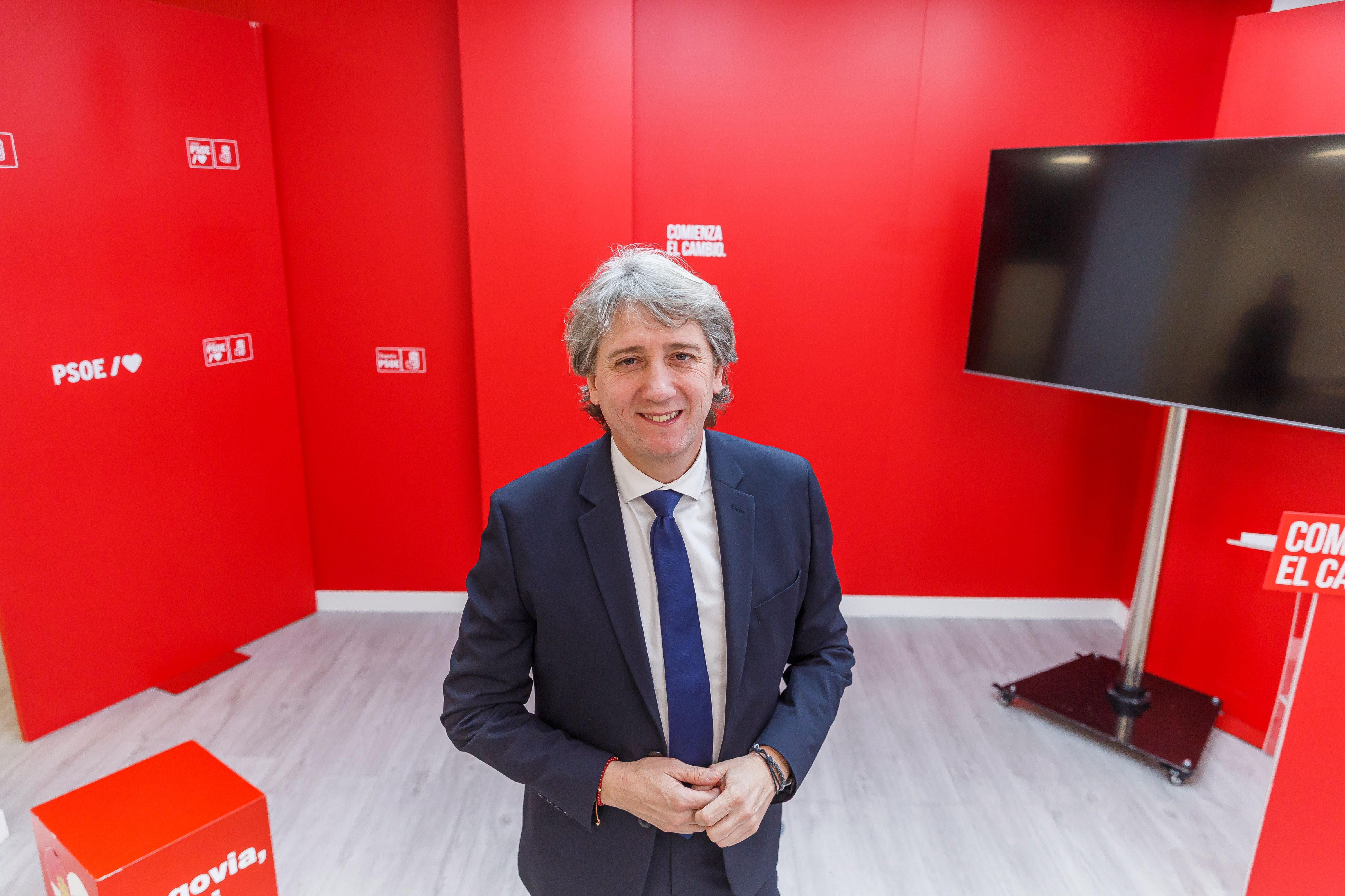 Carlos Martínez, candidato del PSOE a la Junta. | ICAL