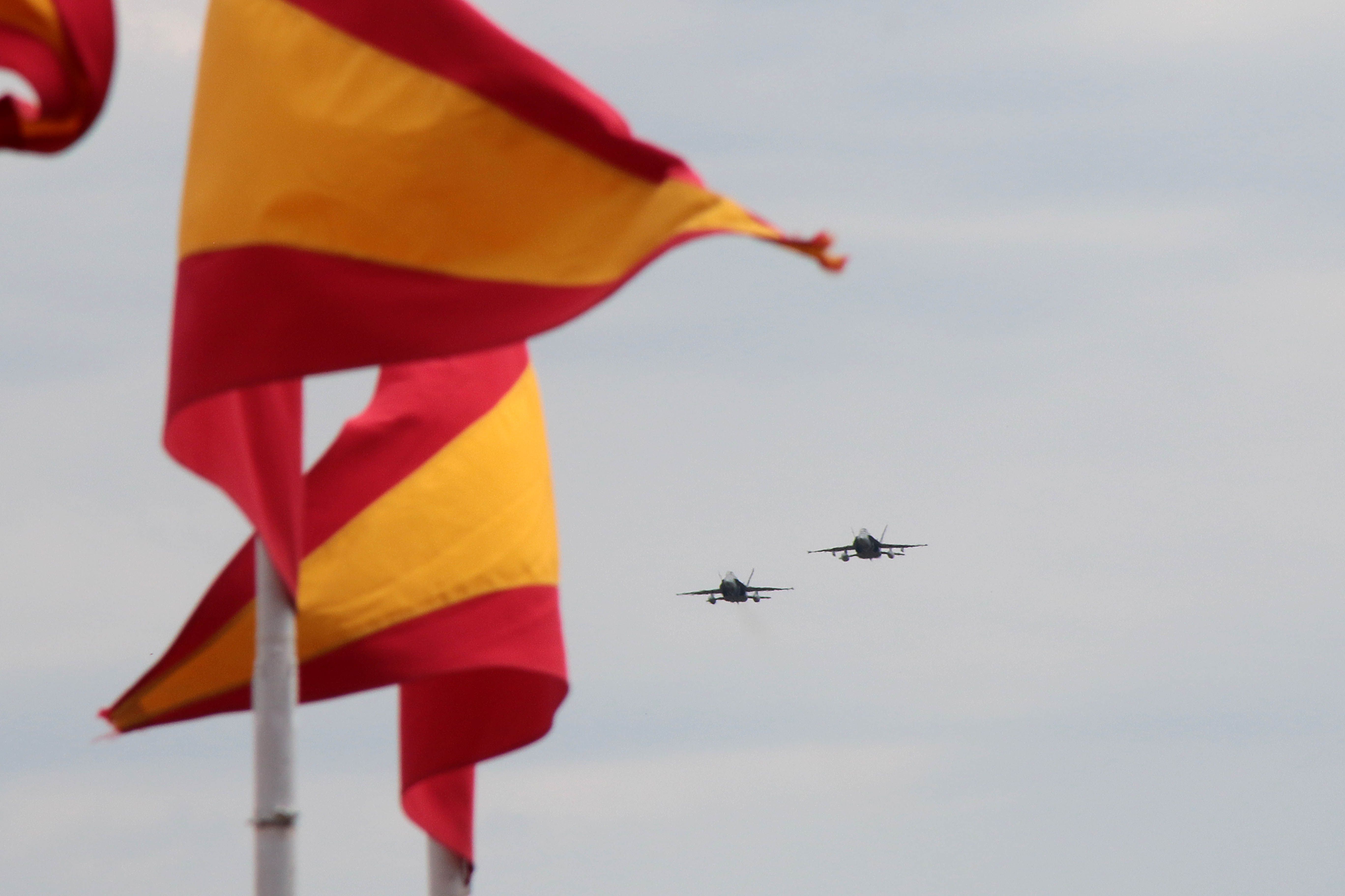 La Academia Básica del Aire y del Espacio es una de las que recibe inversiones. | PEIO GARCÍA (ICAL)