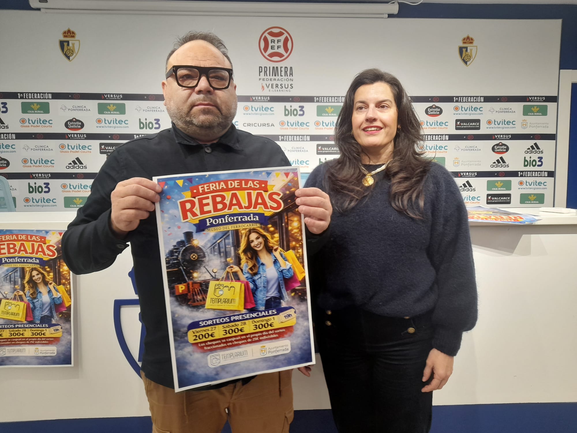 Presentación de la Feria de Rebajas en Ponferrada. | MAR IGLESIAS