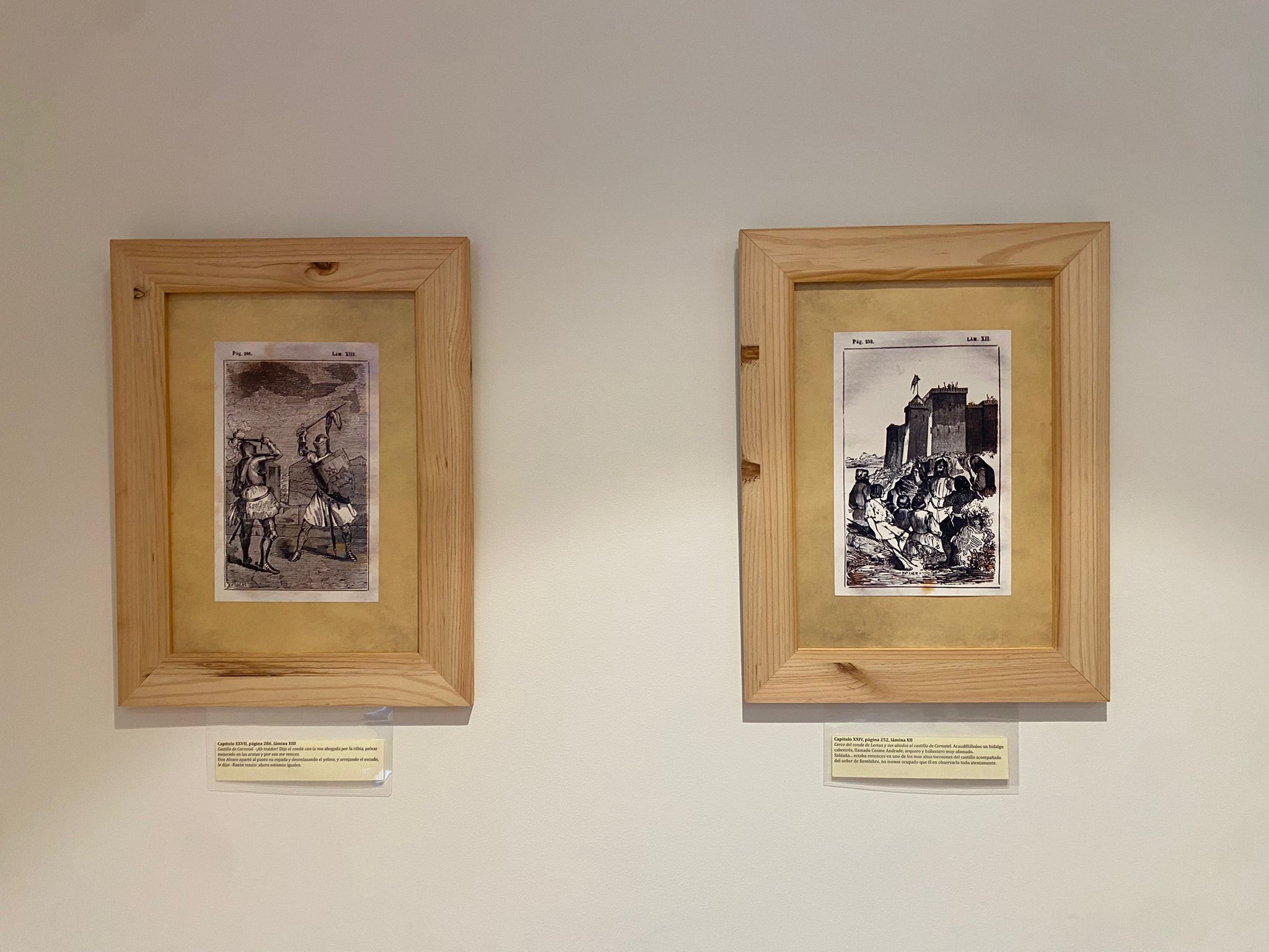 Algunos de los trabajos que pueden verse en la Casa Ucieda de Camponaraya. | ELSA GARCÍA