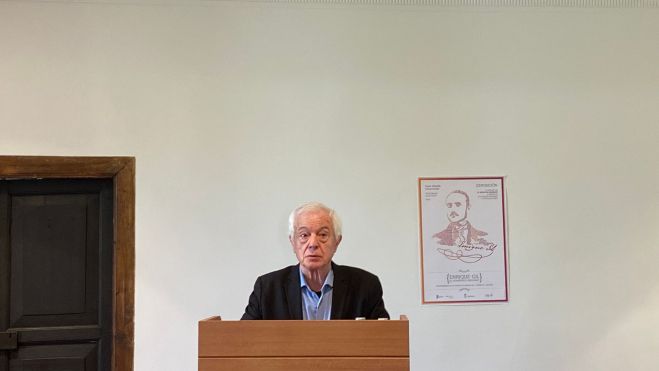 Gómez Domingo es el autor de la muestra que puede verse en Camponaraya. | E.G. Gómez Domingo es el autor de la muestra que puede verse en Camponaraya. | E.G.