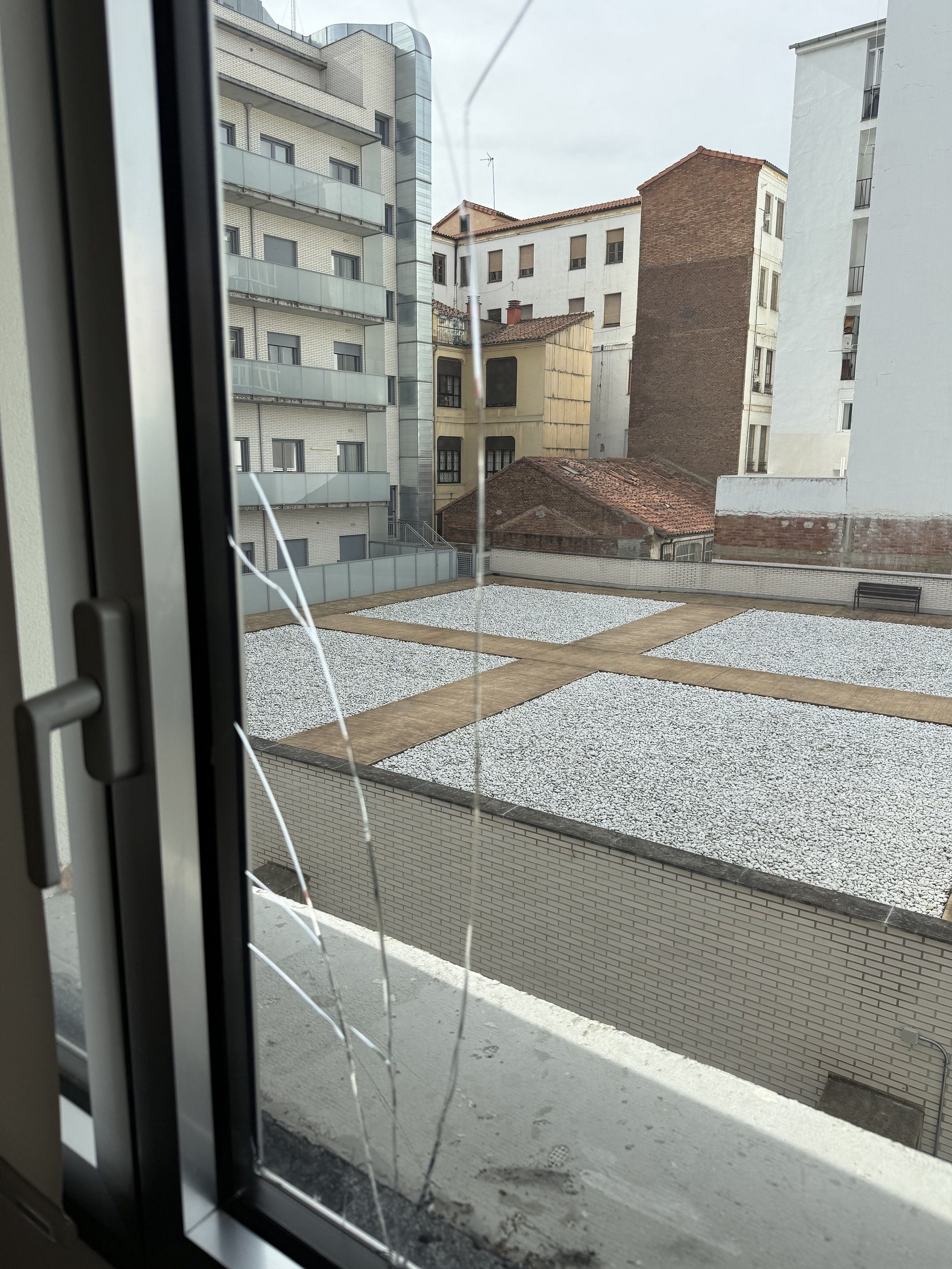 Uno de los desperfectos que denuncia el PP