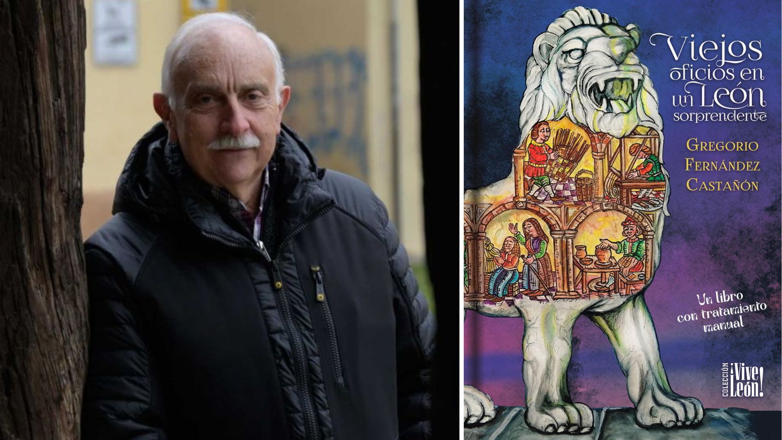 Gregorio Fernández Castañón es el autor de 'Viejos oficios en un León sorprendente'. | MAURICIO PEÑA