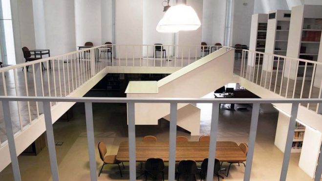 Vista de la biblioteca de la UNED en Ponferrada. UNED PONFERRADA