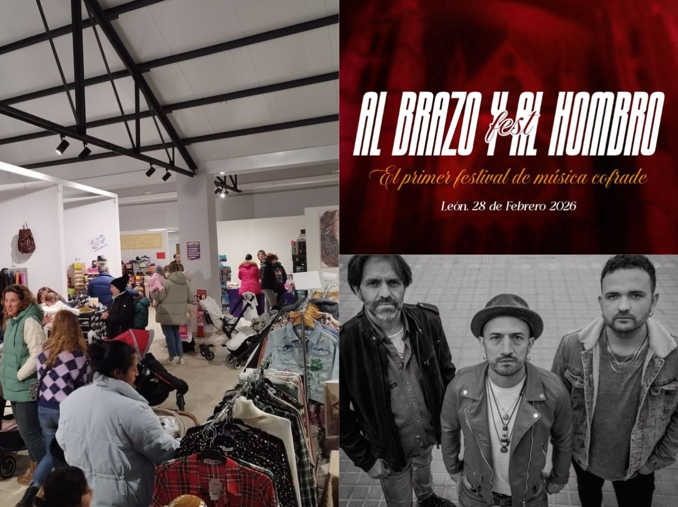 Feria del Stock en Valencia de Don Juan, Feria del Stock, La Fuga y el Festival de Música Cofrade y La Fuga 