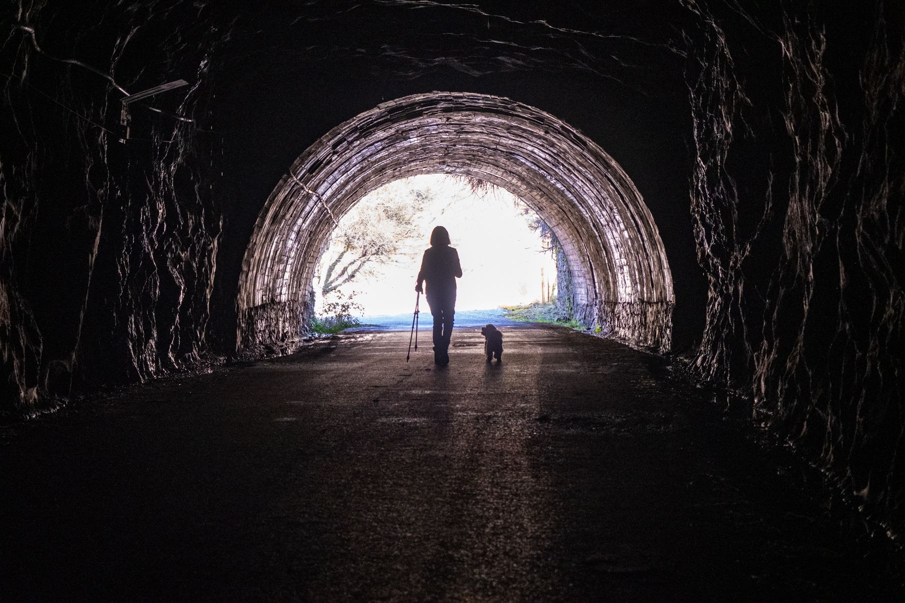 Cruzando el túnel. | VICENTE GARCÍA Cruzando el túnel. | VICENTE GARCÍA