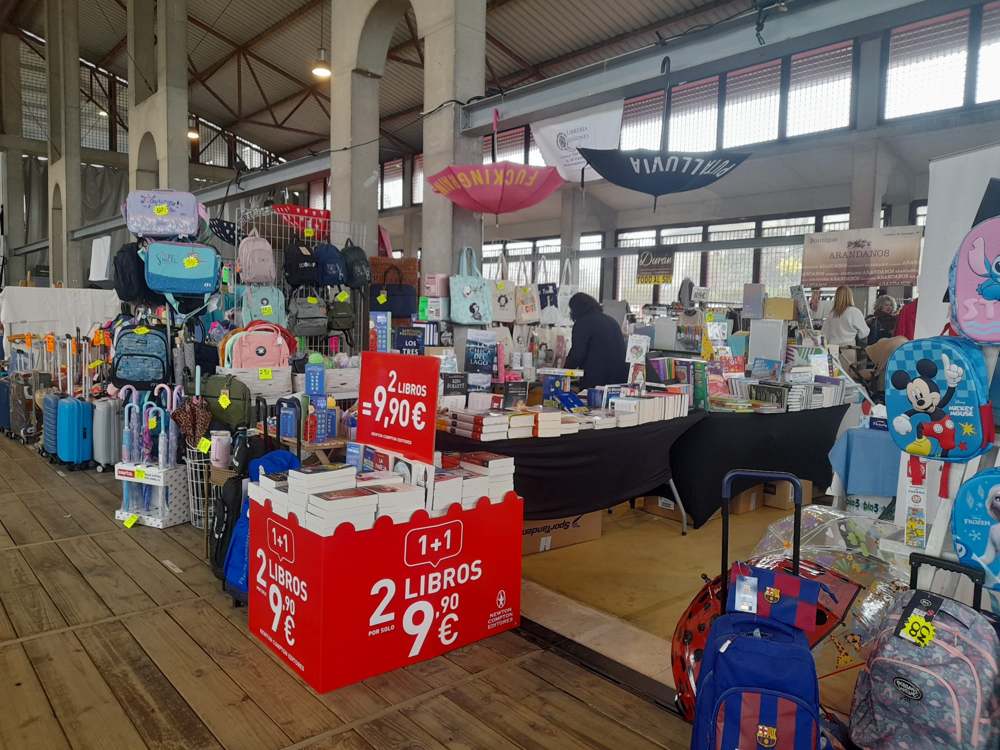 Inicio de la Feria de las Rebajas en Ponferrada. | MAR IGLESIAS