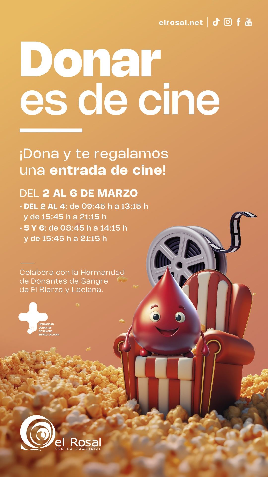 Cartel de la donación. Cartel de la donación.