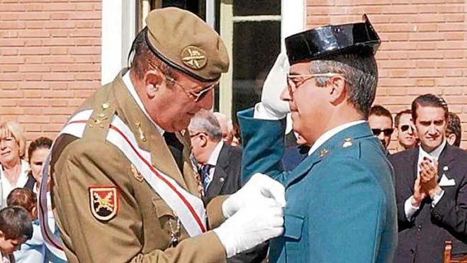 Antonio, el hijo mayor de Tejero, estuvo destinado en el GRS de La Virgen