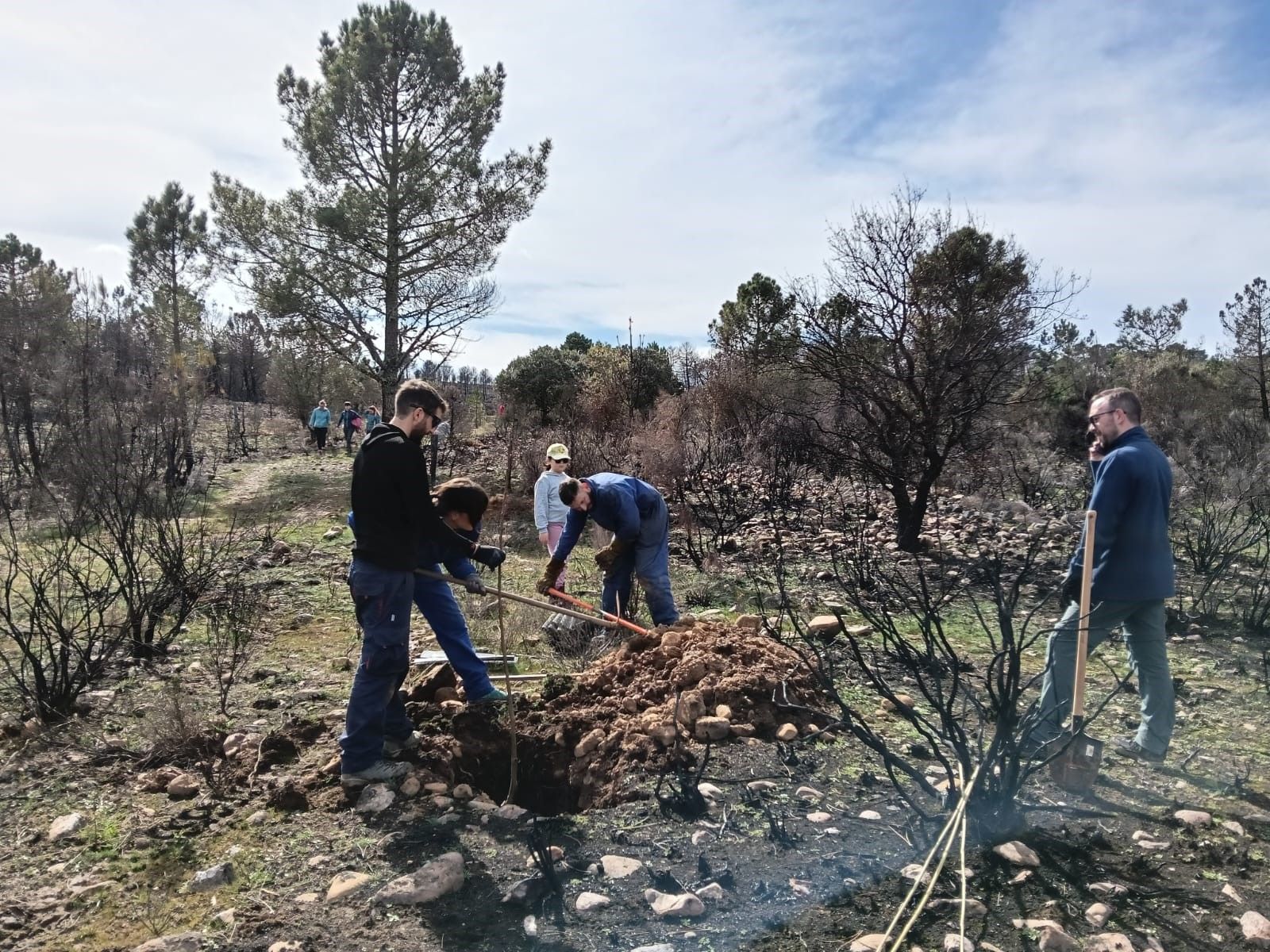 La jornada contó con la participación de 70 voluntarios de la empresa Indra, movilizados a través de la Fundación FDI (Fomento del Desarrollo y la Integración). | L.N.C.