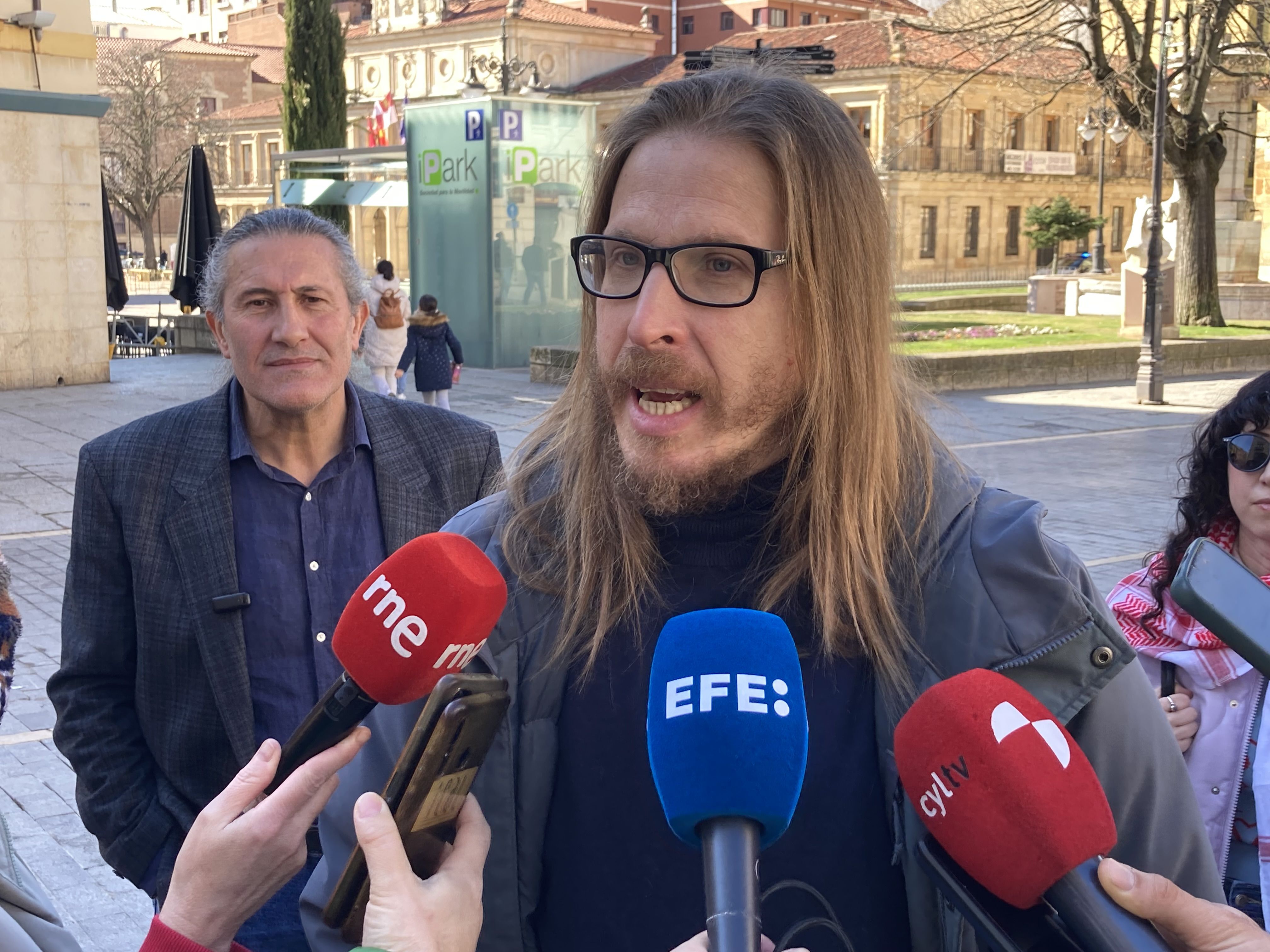 Pablo Fernández, secretario de Organización y portavoz de Podemos. | PEIO GARCÍA (Ical)