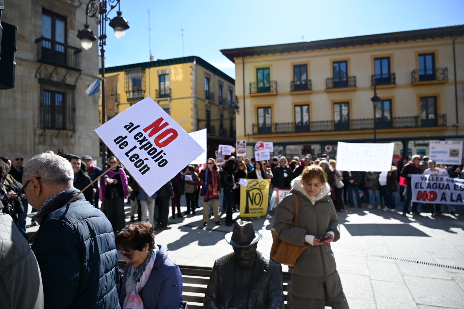 Unión en las protestas contra los macroproyectos industriales 