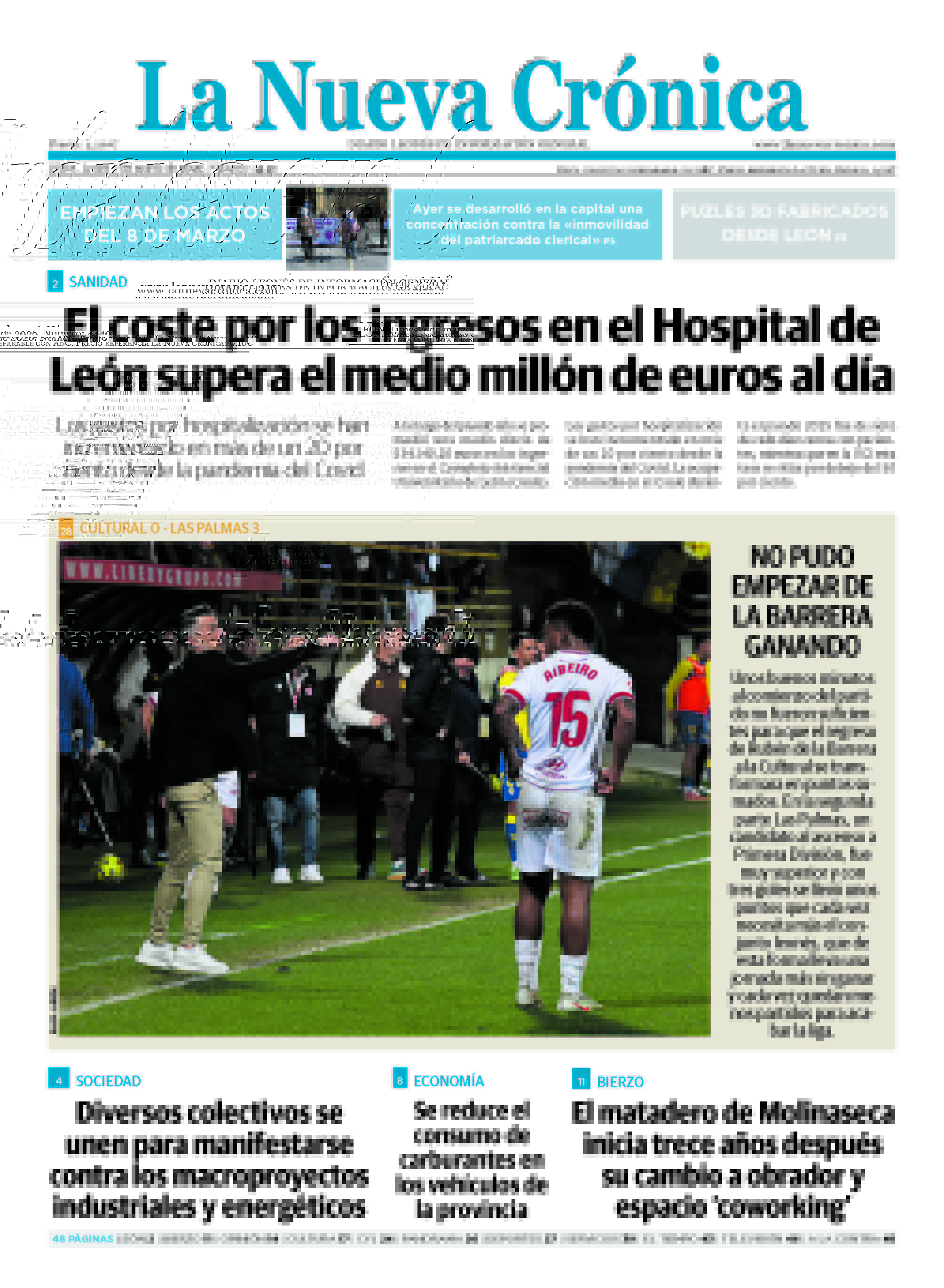 02 03 2026 La Nueva Crónica