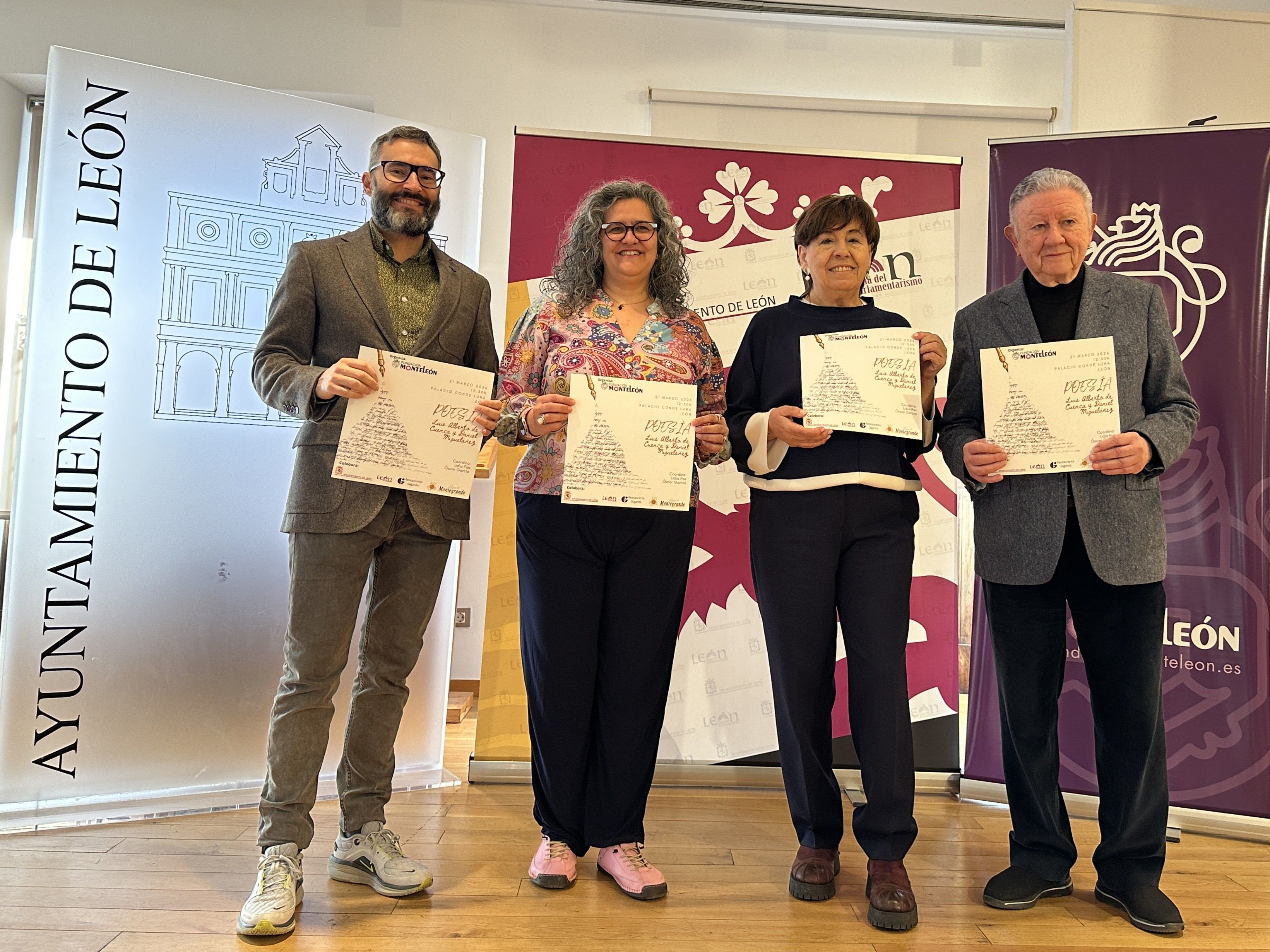 El Ayuntamiento de León y la Fundación Monteleón colaboran en la organización del recital. | L.N.C.