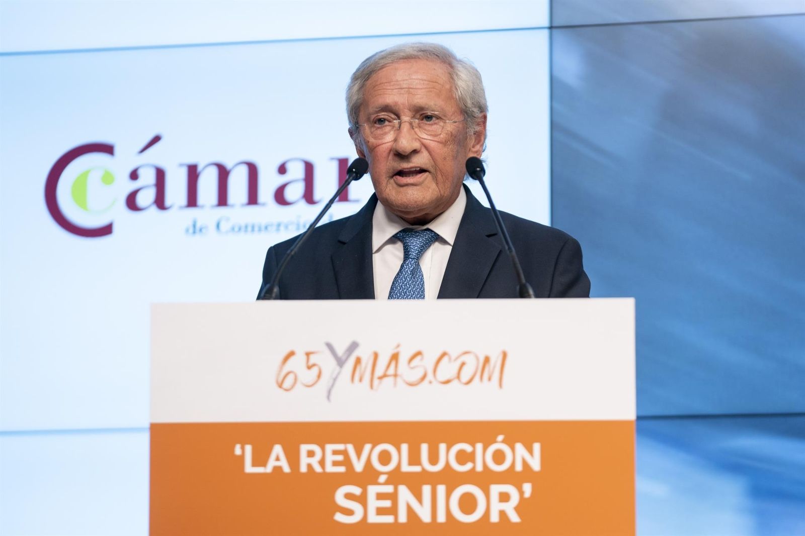 El periodsita y presidente de 65YMÁS, Fernando Onega | Europa Press El periodsita y presidente de 65YMÁS, Fernando Onega | Europa Press