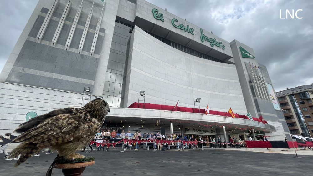 Imagen de archivo del edificio del Corte Inglés en León. | L.N.C.