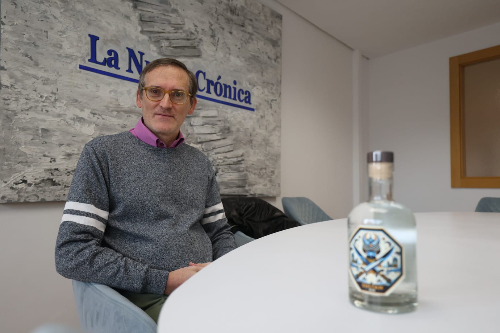 Julián Zapico, creador de Sultan Gin, es doctor en Química Orgánica y experto en procesos de fermentación y destilación. | FERNANDO OTERO