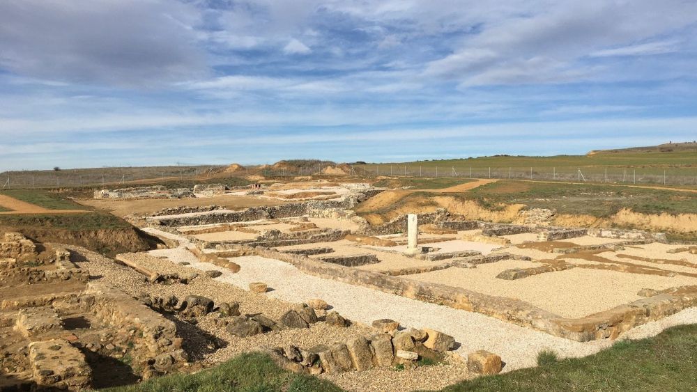 Lancia, cuyos restos se ven en la imagen, fue la mayor ciudad astur conquistada por Roma.