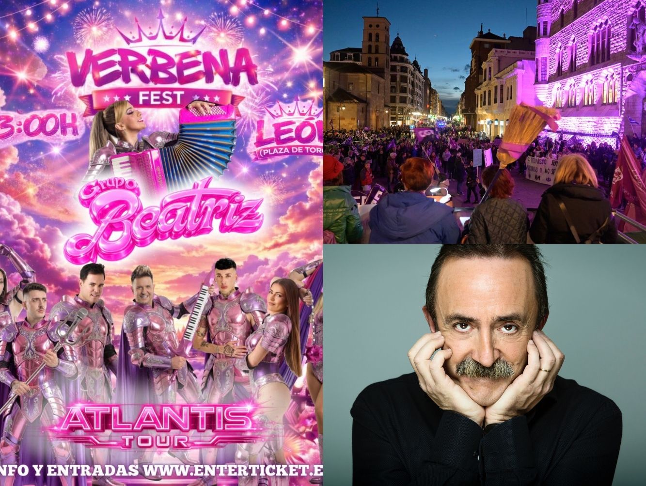 Verbena Fest, Santi Rodríguez y las actividades del 8M, este fin de semana en León