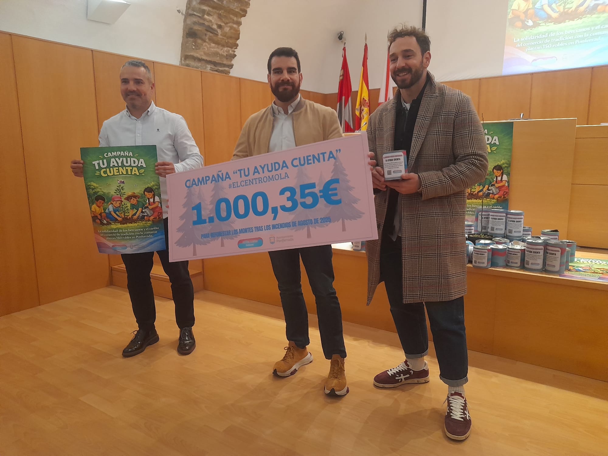 Presentación de la recaudación de la campaña. | MAR IGLESIAS