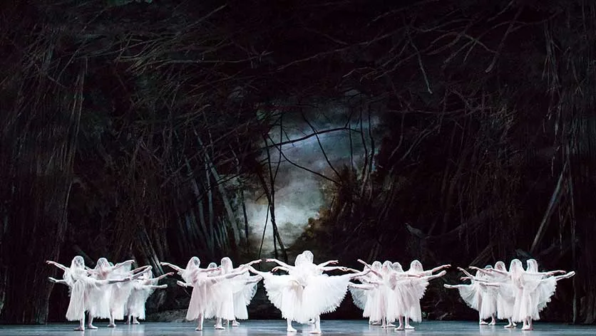 Un instante de la obra ‘Giselle’, retransmitida desde las 1800 horas de este sábado.