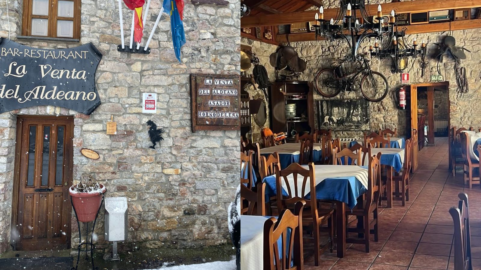 La Venta del Aldeano se encuentra entre el cruce de Valdeteja y Tolibia. | L.N.C.