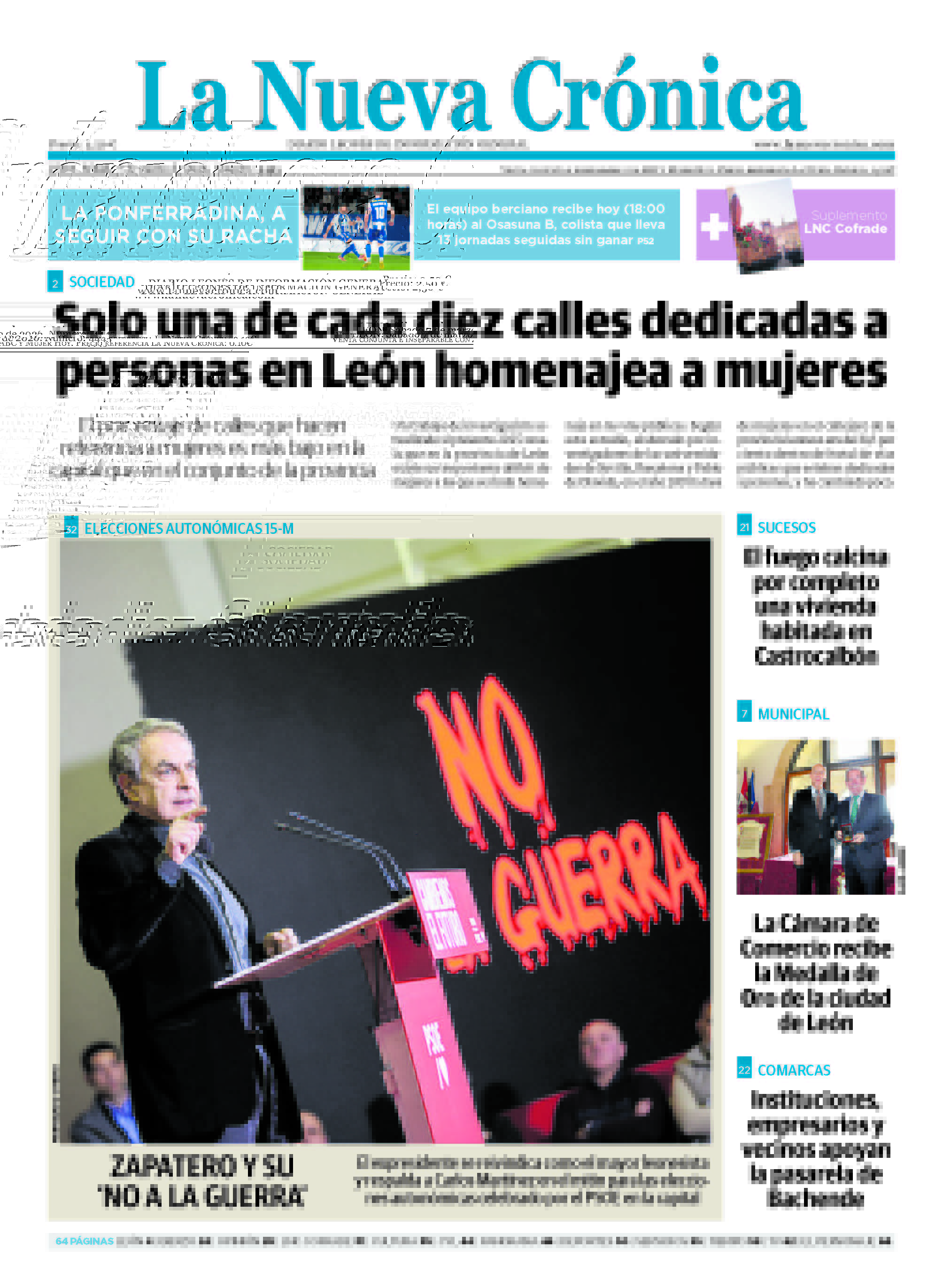 07 03 2026 La Nueva Crónica