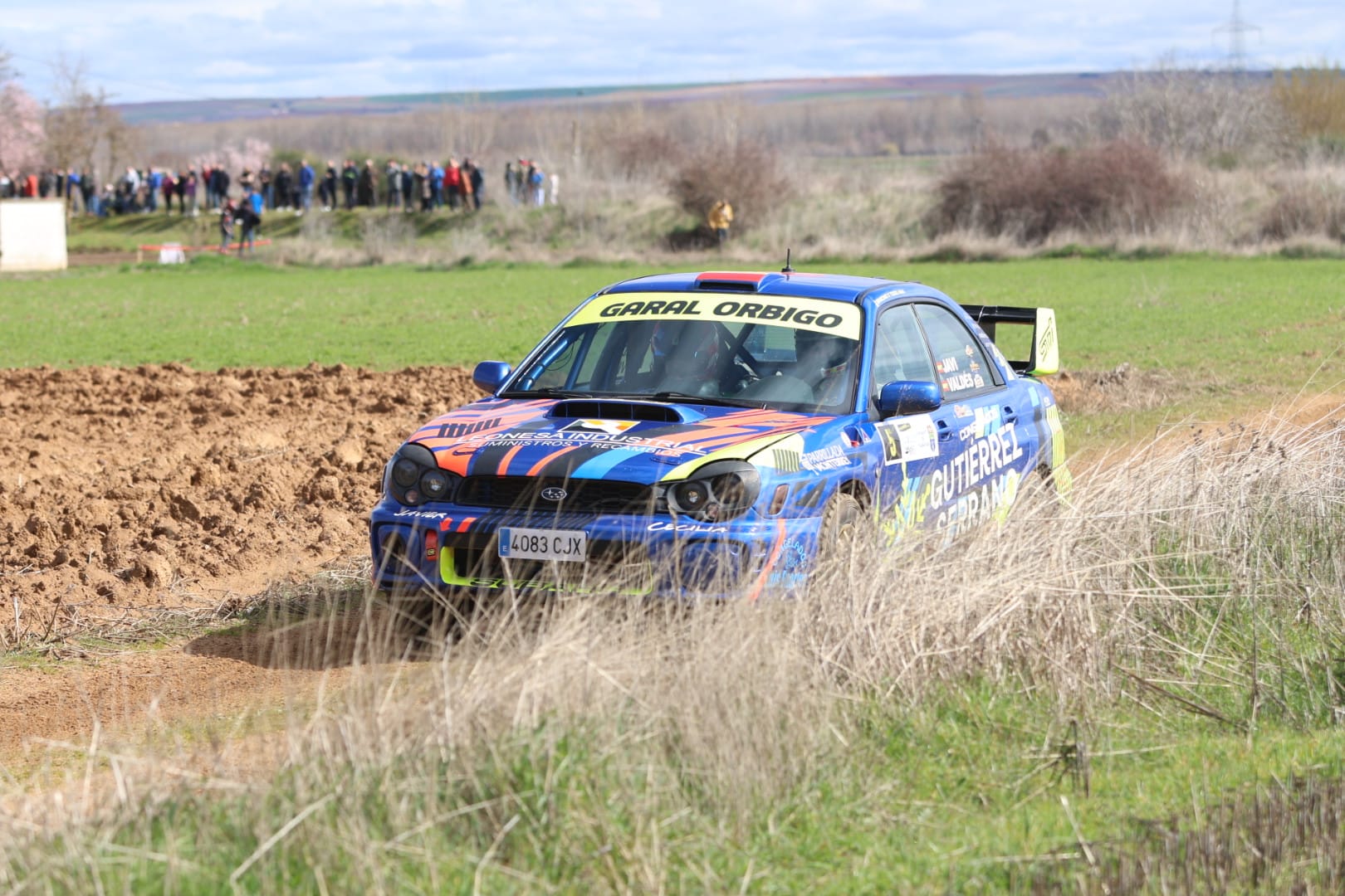Diferentes momentos de la primera edición del Rallysprint de Villaquejida. FERNANDO OTERO (8)