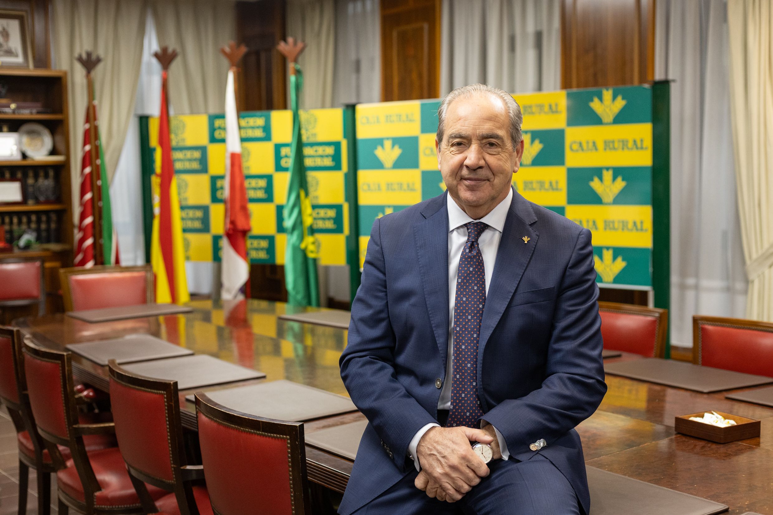  El director general de Caja Rural de Zamora, Cipriano García. | JL LEAL (ICAL)