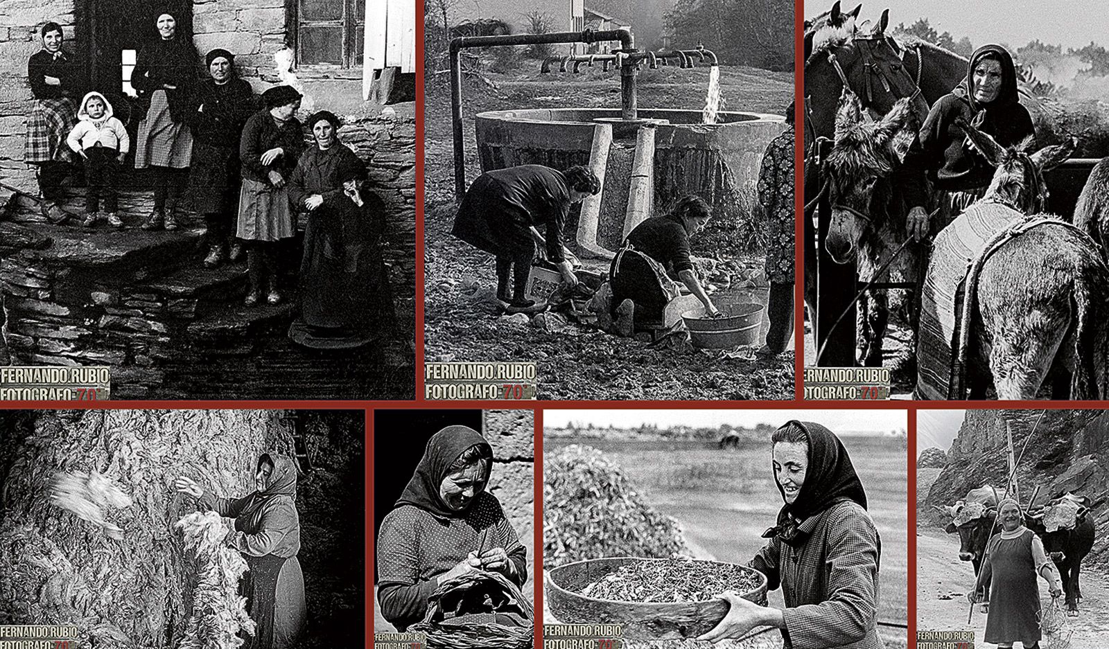 La vida en el campo en los años 70 en León. | FERNANDO RUBIO