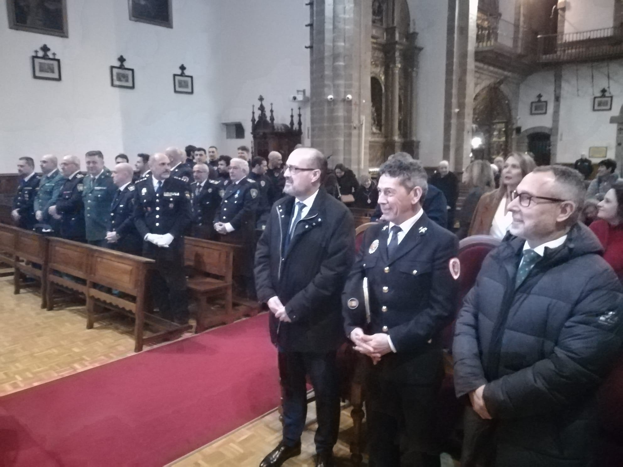 Celebración del patrón de los Bomberos en Ponferrada. | MAR IGLESIAS
