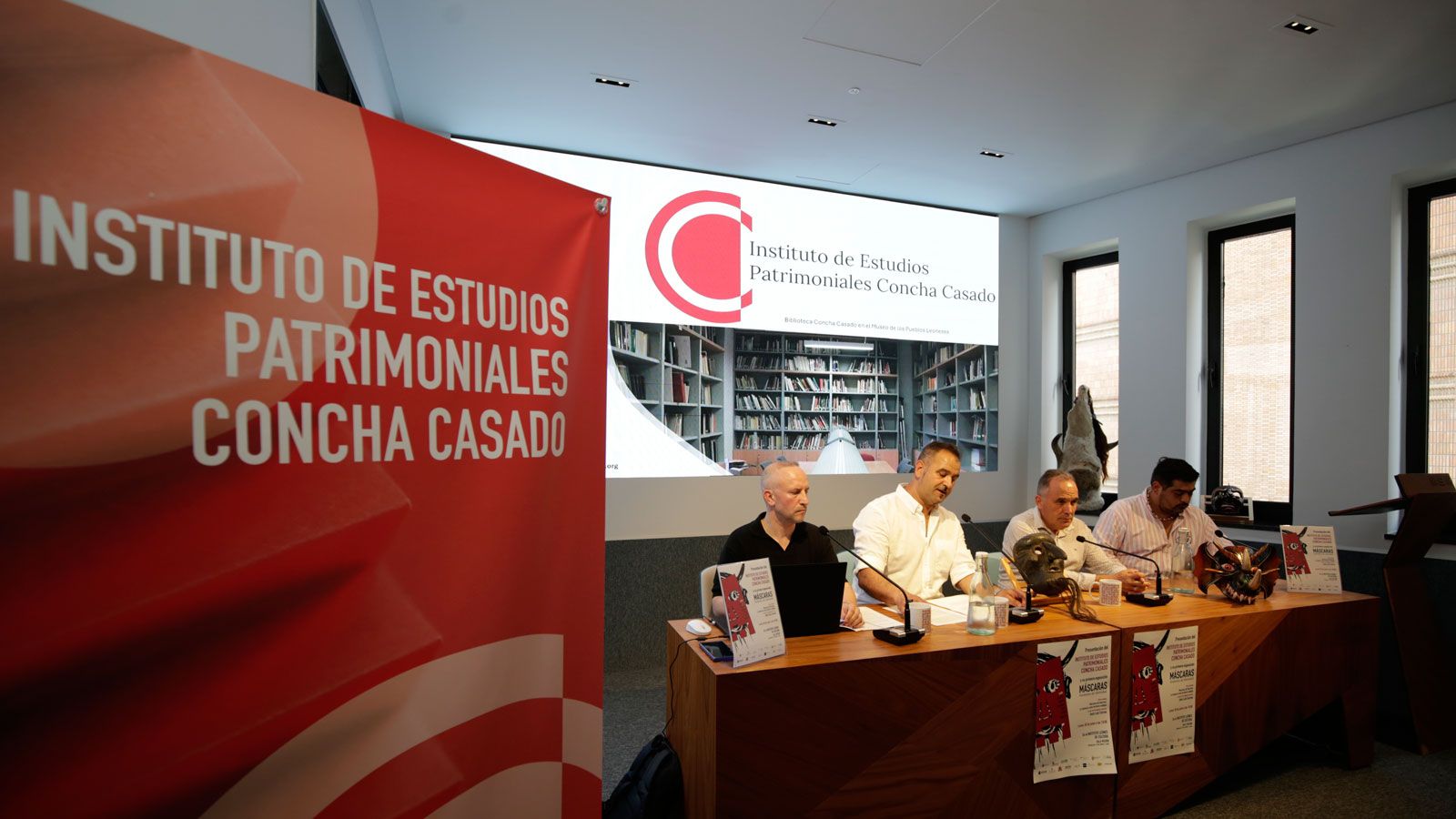 Imagen de archivo de la presentación del Instituto de Estudios Patrimoniales Concha Casado. | FERNANDO OTERO