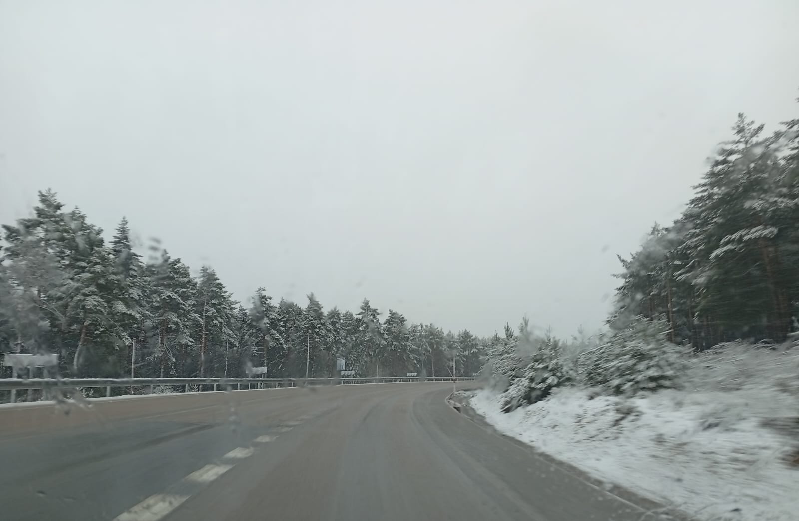 El Alto del Rabizo, a primera hora de la tarde