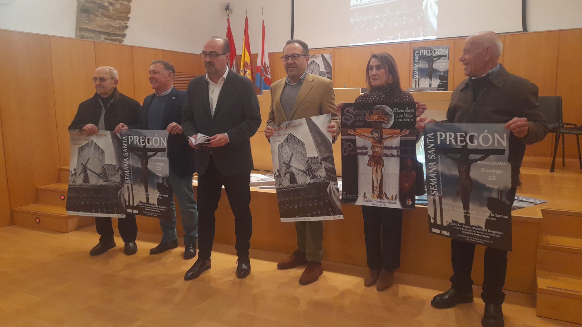 Presentación de la Semana Santa con todas las cofradías. | MAR IGLESIAS