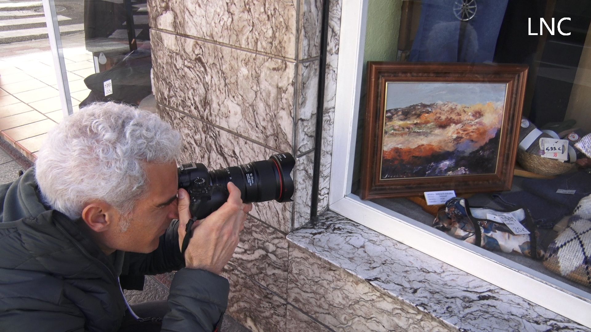 La avenida San Mamés de León se convierte en un museo