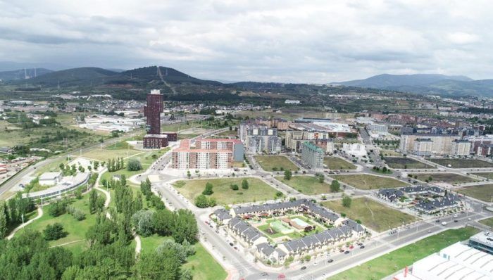 Vista actual del barrio de La Rosaleda de Ponferrada. | QUINITO