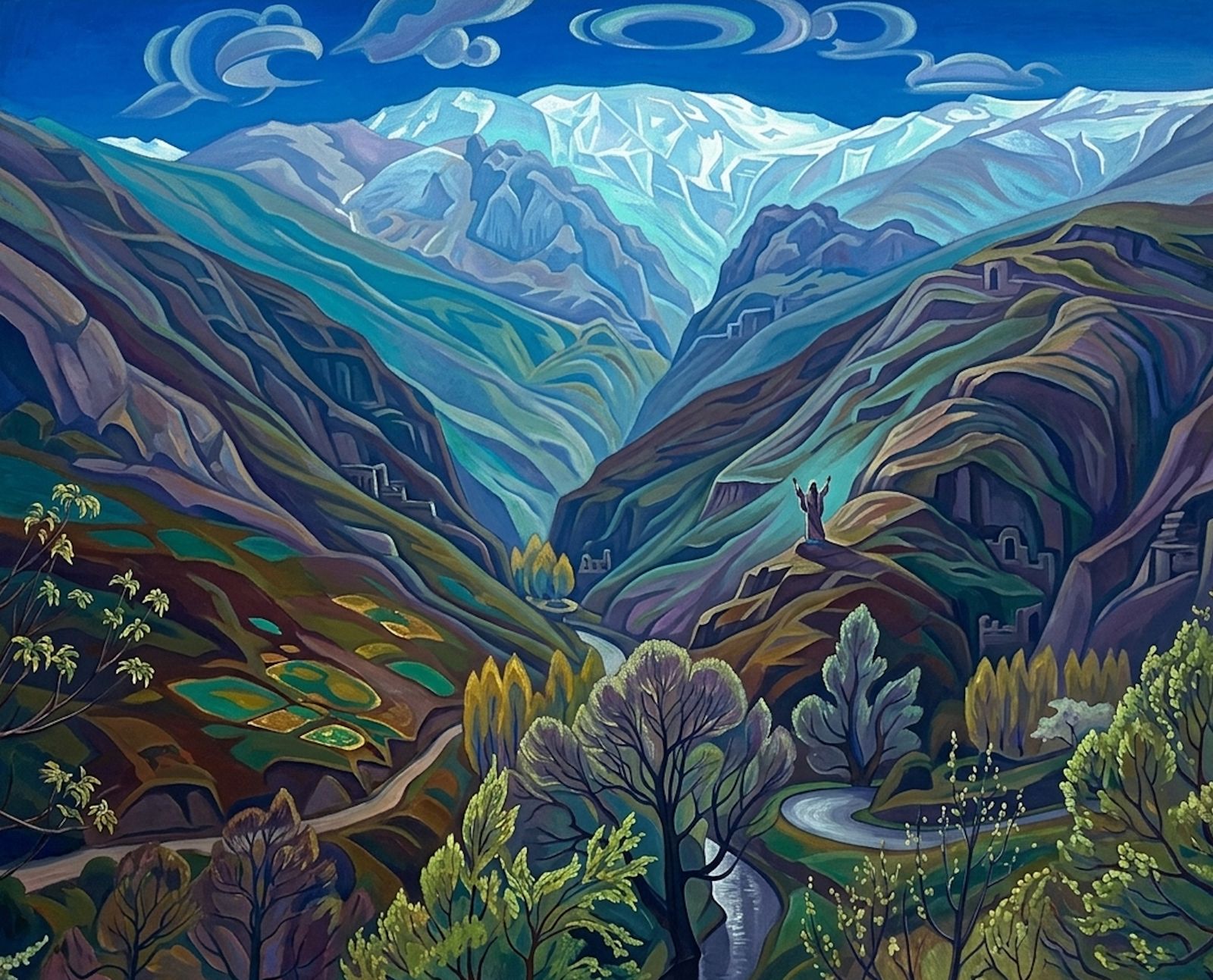 Infograbado del Valle del Silencio, Ponferrada (Alfonso Fernández Manso).