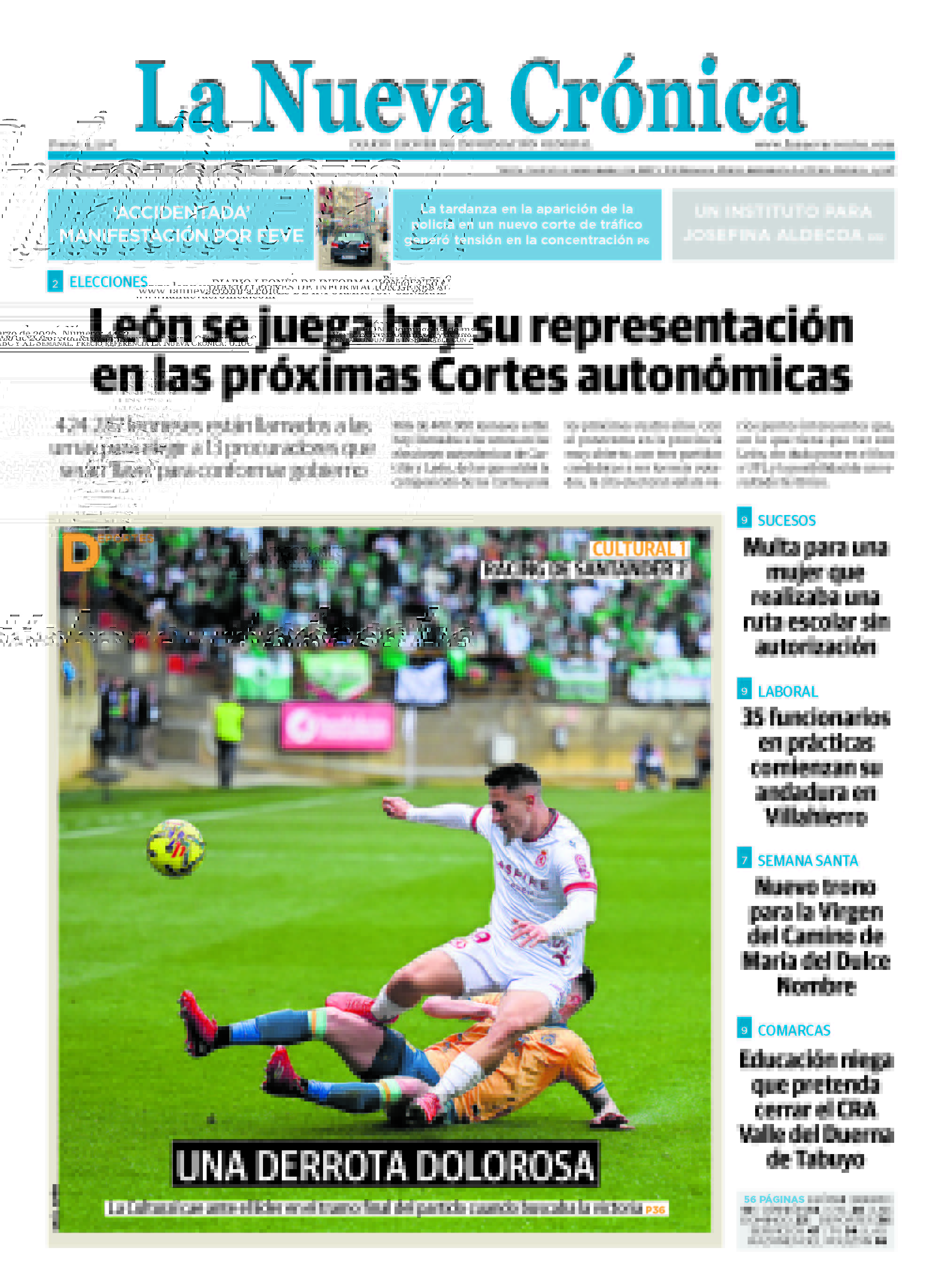 15 03 2026 La Nueva Crónica