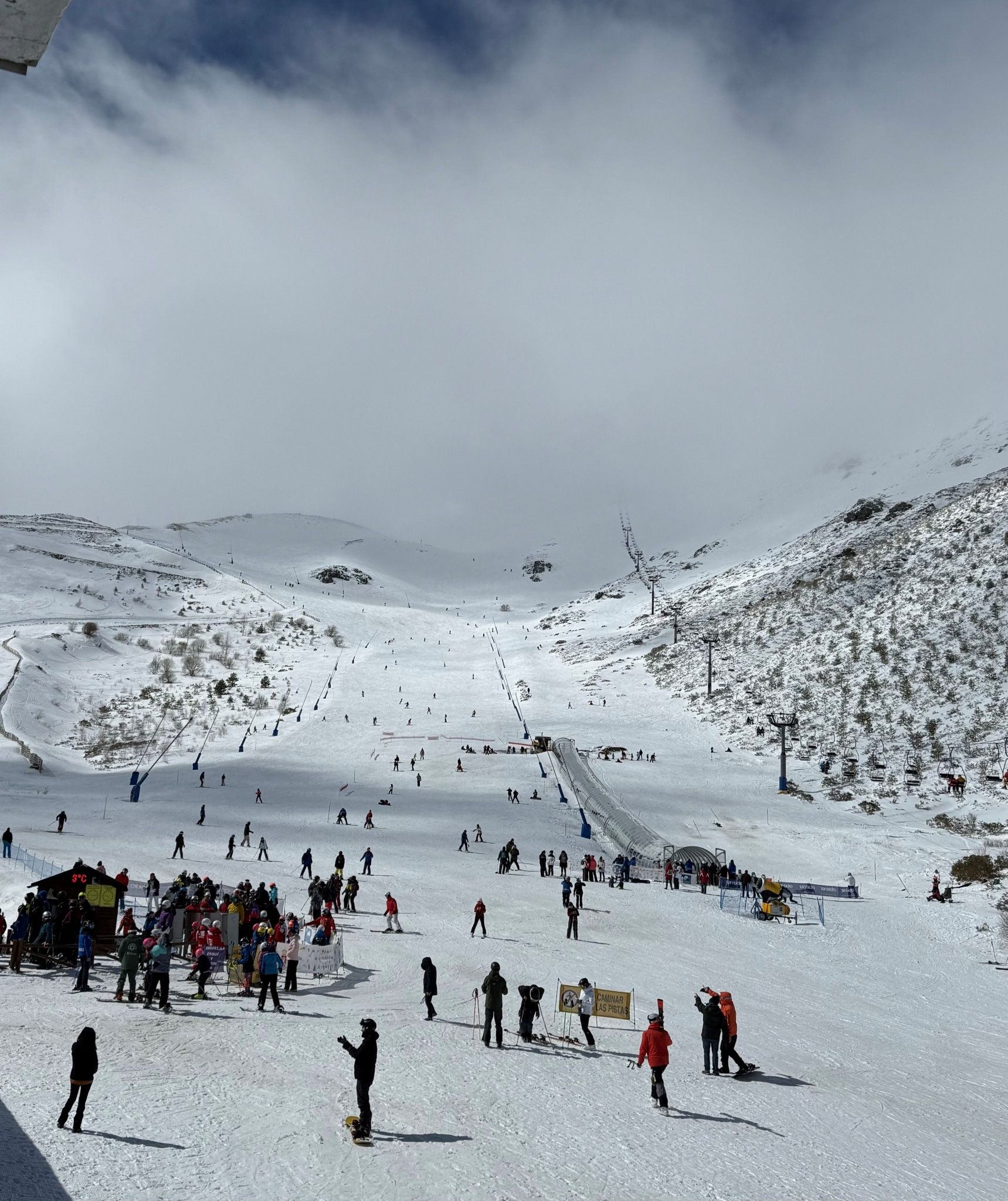 Estación de San Isidro este pasado fin de semana.