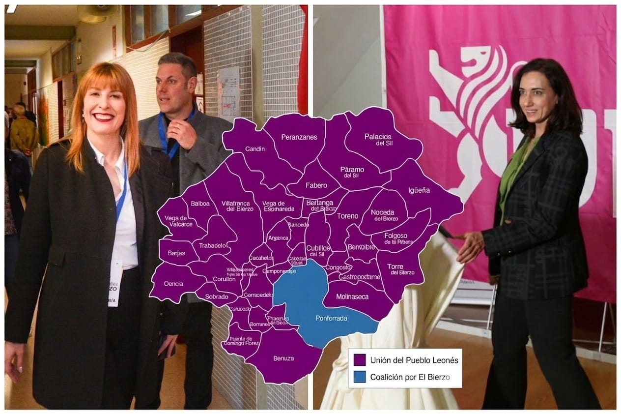 Coalición por El Bierzo solo obtuvo más votos que UPL en Ponferrada.